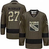 Glued New York Rangers #27 Ryan McDonagh Green Salute to Service NHL Jersey,baseball caps,new era cap wholesale,wholesale hats